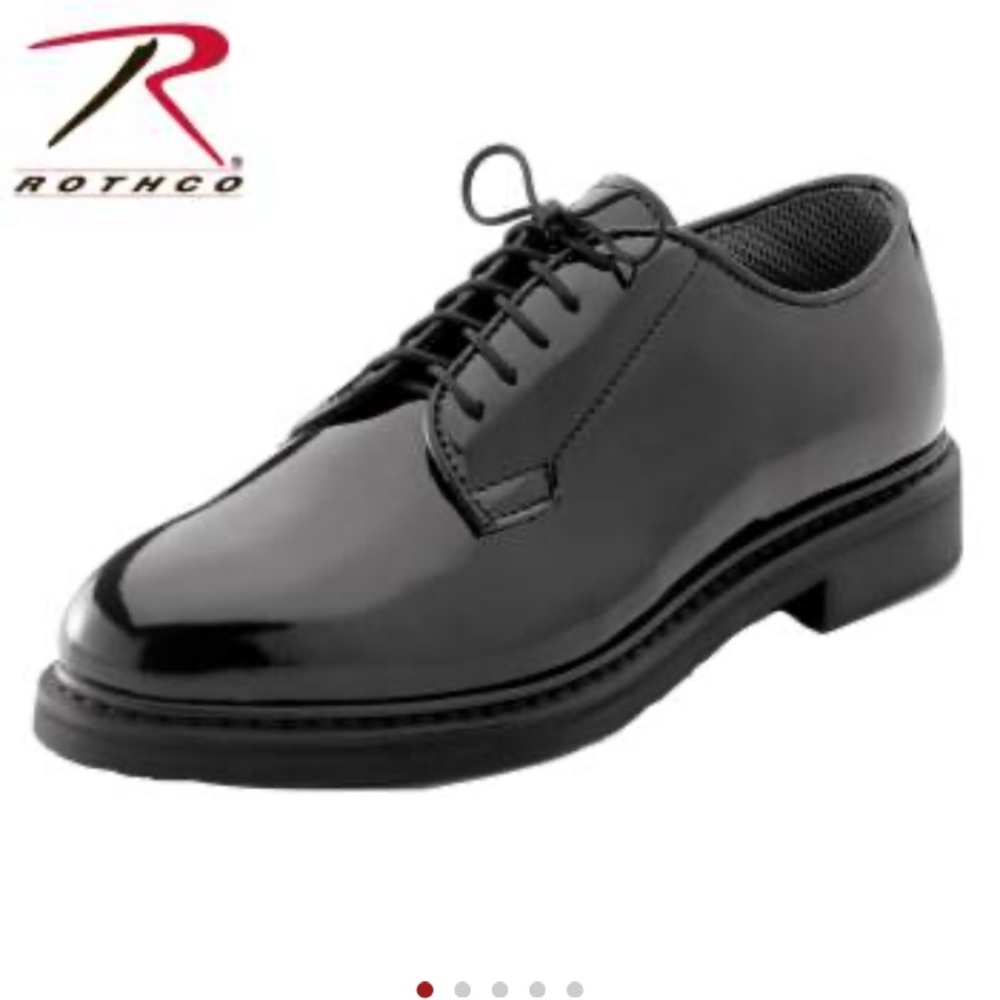 Hi-Gloss Dress Shoes | Military | Roth Co | NWT